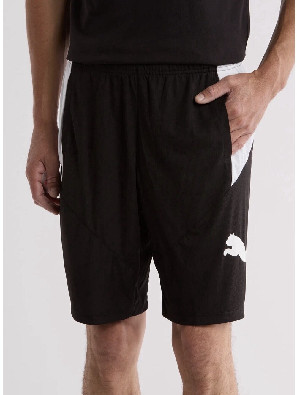 Puma Mens teamLIGA Training Shorts Black White DryCell 657249-03 XXL NWT Cool